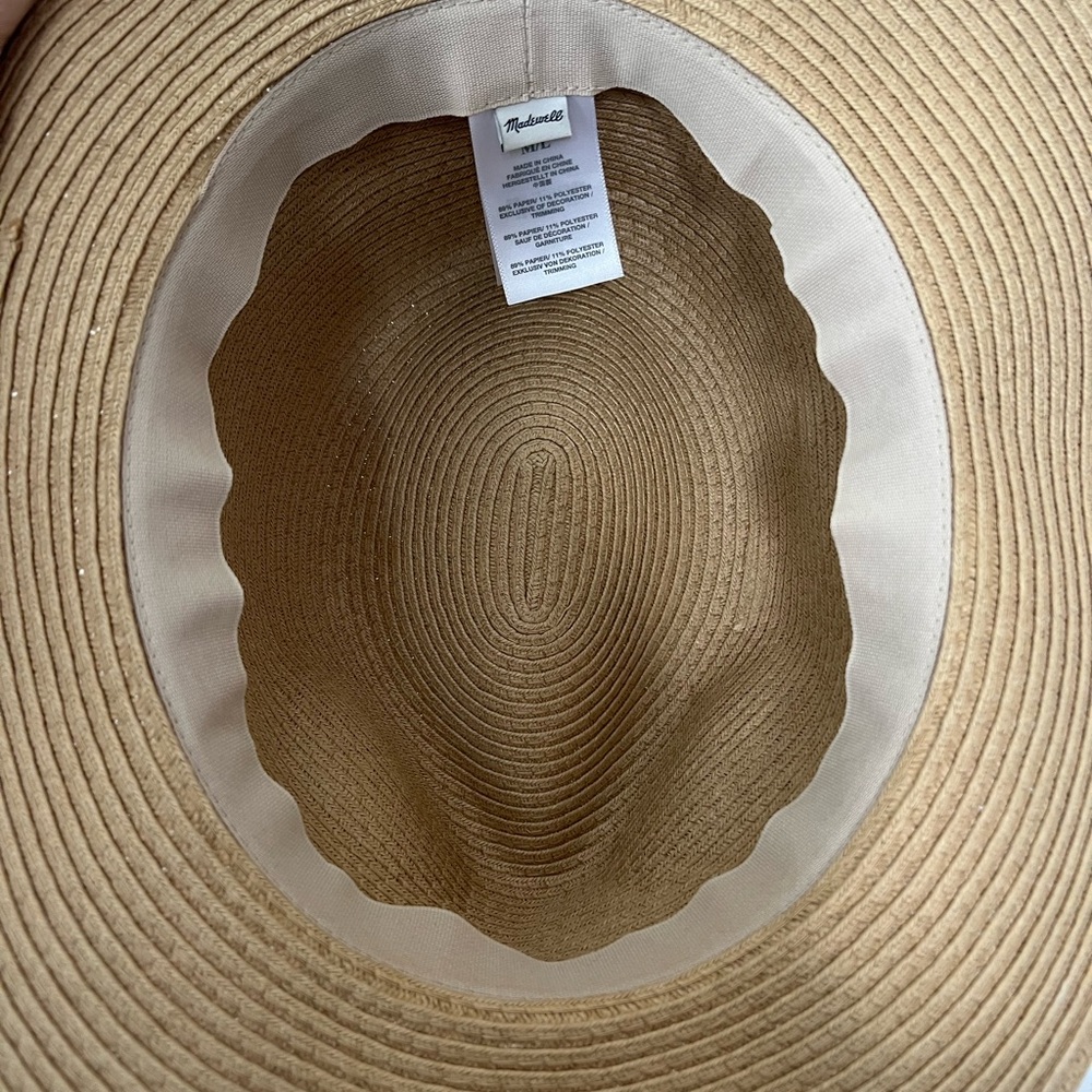 Madewell Packable Tan Straw Hat - image 5